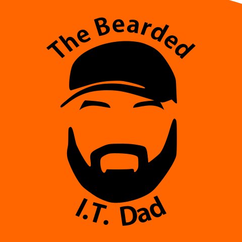 The Bearded IT Dad Logo